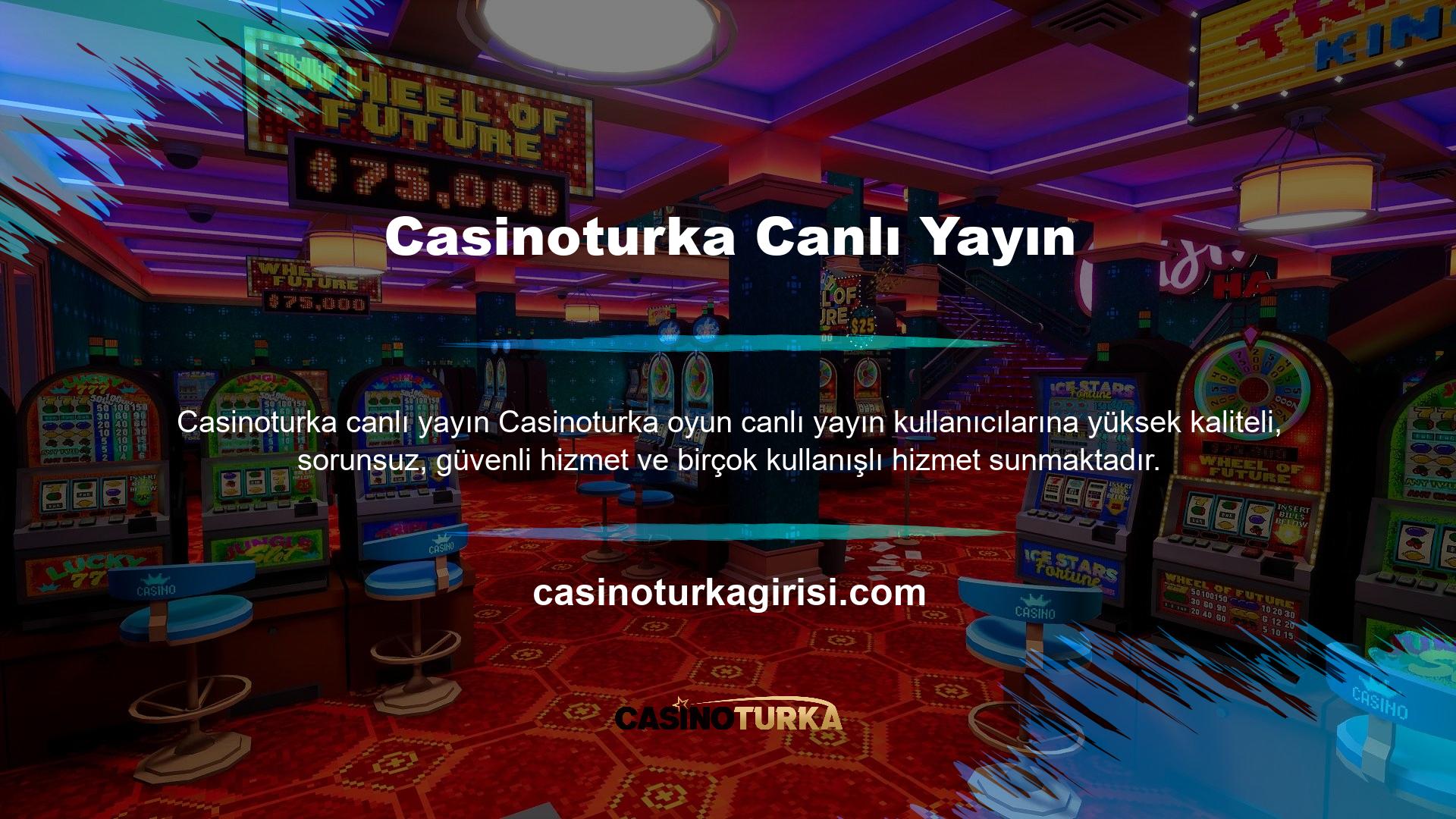 Casinoturka maçları full HD olarak canlı yayınlanacak, ancak Casinoturka TV'nin avantajlarından yalnızca üyeler yararlanabilecek
