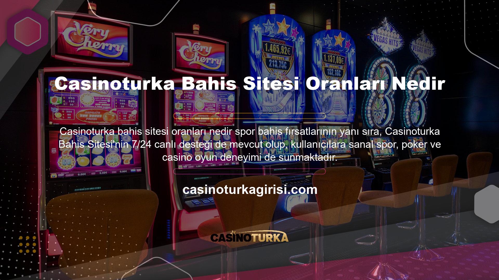 Casinoturka Rulet Oyunu Casinoturka casino oyunlarında tanınmak için çabalamaya devam ediyor